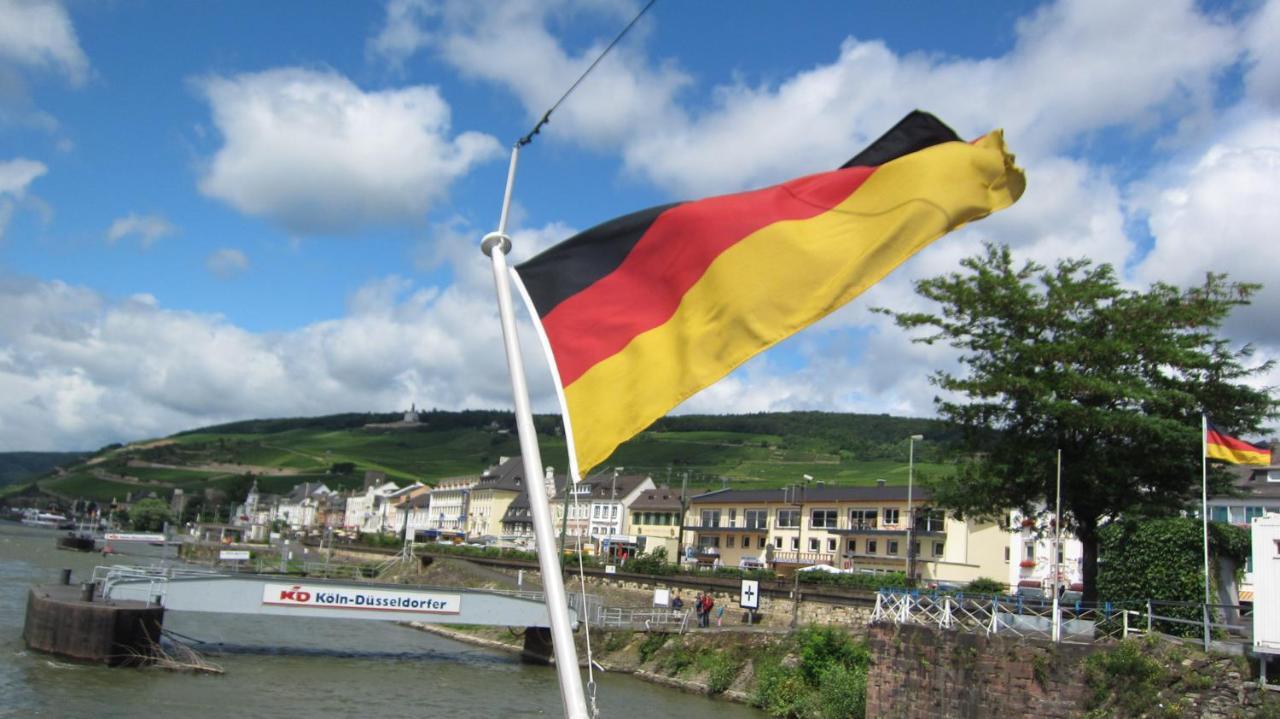 Hotel Krone Ruedesheim روديسهايم ام رين المظهر الخارجي الصورة
