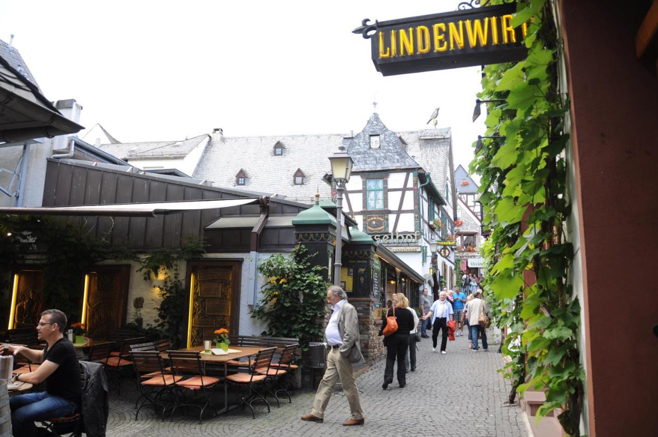 Hotel Krone Ruedesheim روديسهايم ام رين المظهر الخارجي الصورة