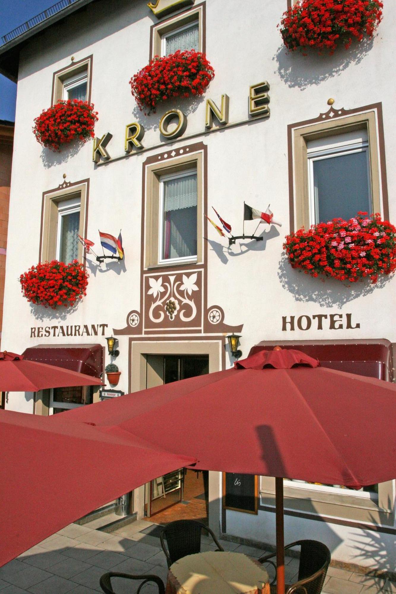 Hotel Krone Ruedesheim روديسهايم ام رين المظهر الخارجي الصورة