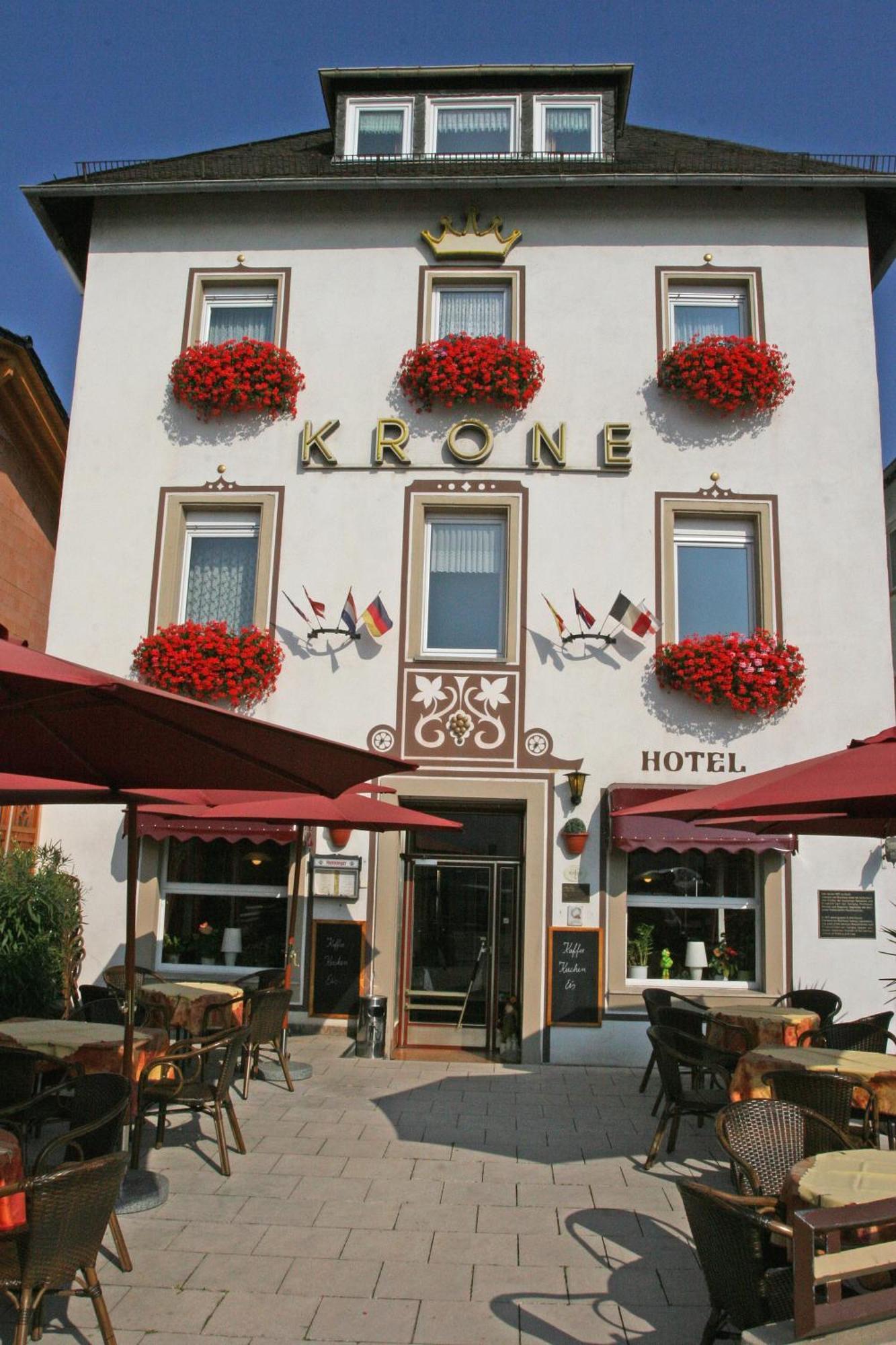 Hotel Krone Ruedesheim روديسهايم ام رين المظهر الخارجي الصورة