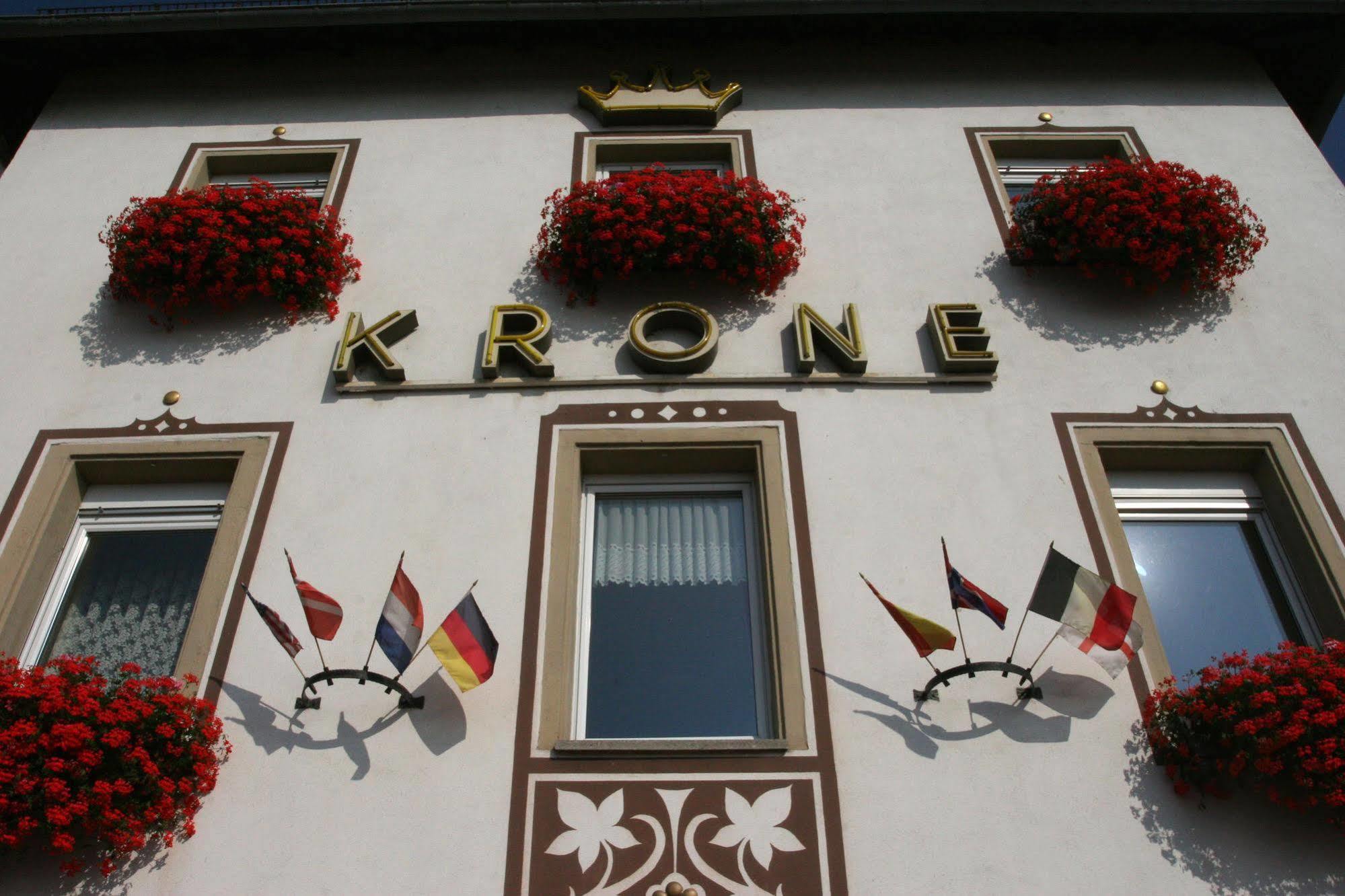Hotel Krone Ruedesheim روديسهايم ام رين المظهر الخارجي الصورة